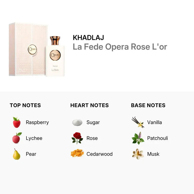 La Fede Opera Rose L&