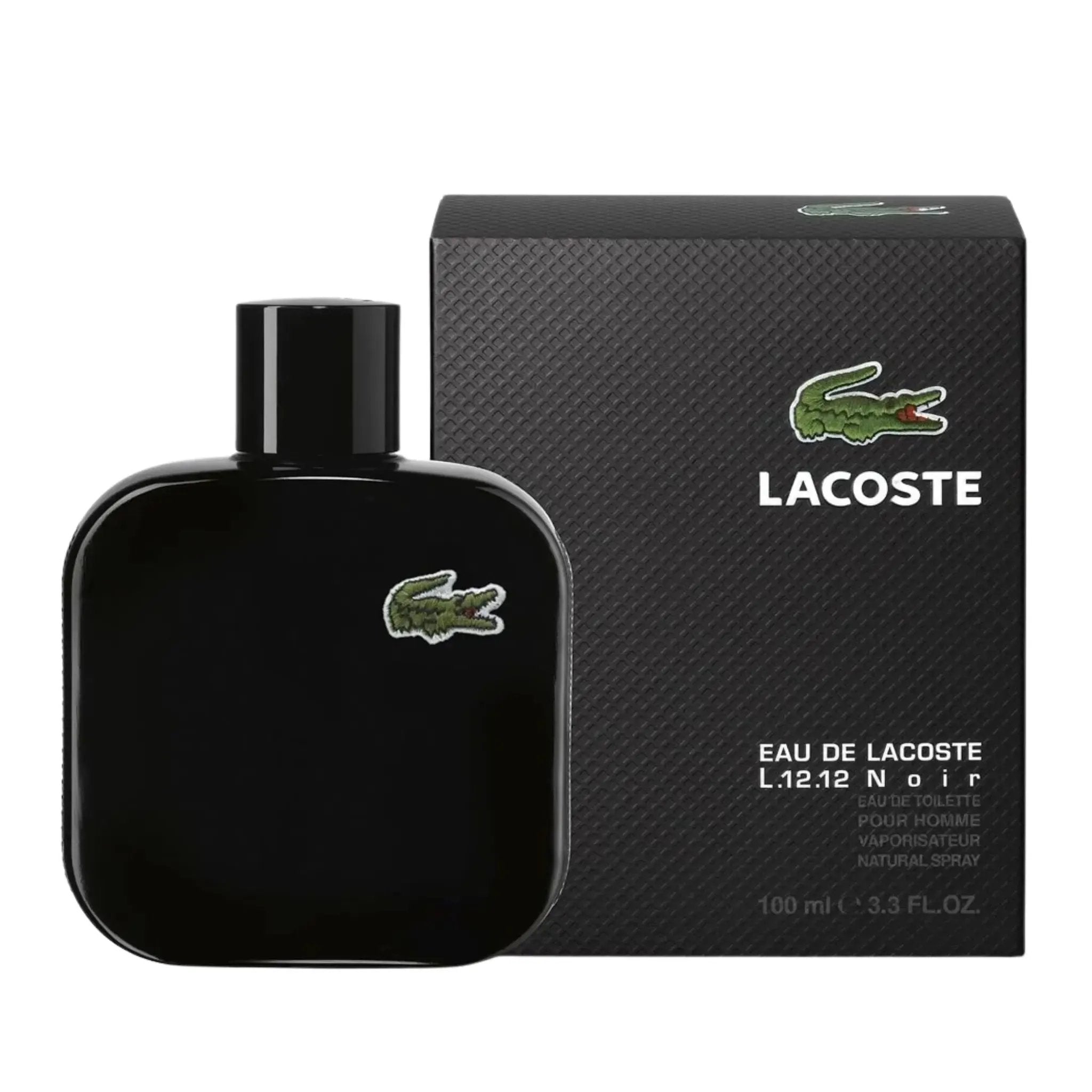 Lacoste Noir original box 3.3oz Eau de Toilette
