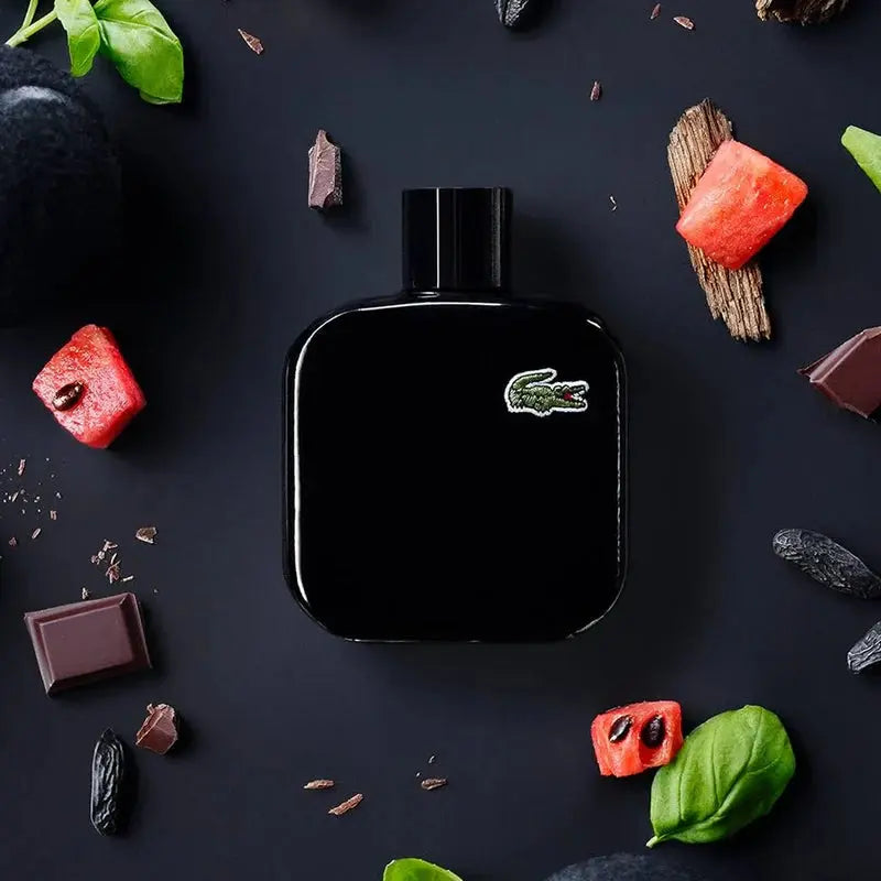 Lacoste Noir elegant masculine fragrance for men

