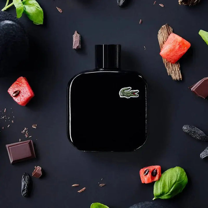 Lacoste Noir elegant masculine fragrance for men
