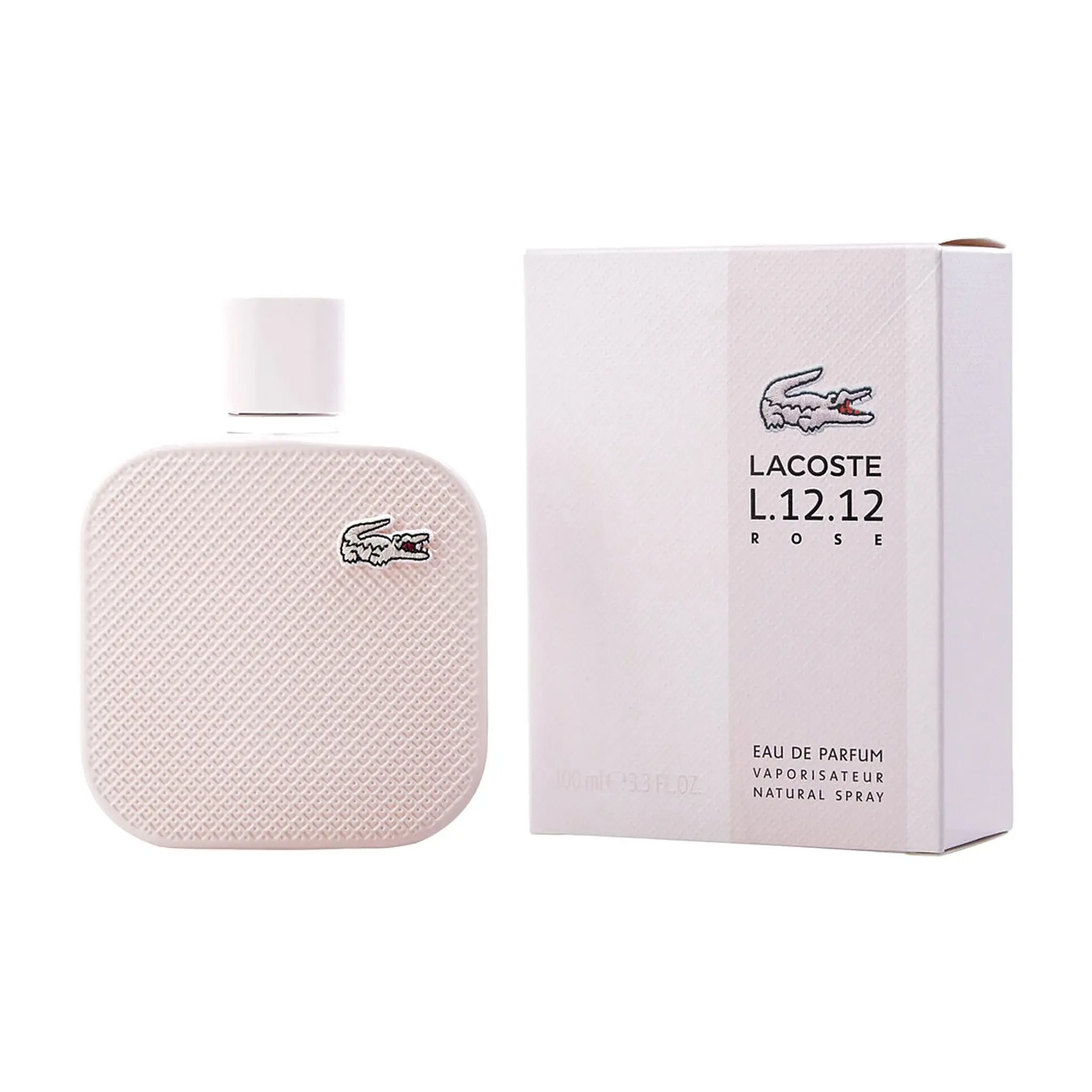 Rose by Lacoste original box 3.3oz Eau de Parfum
