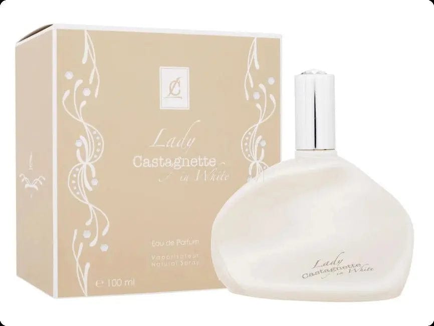 Lady Castagnette In White For Women 3.4 oz EDP Spray - perfumesandrea