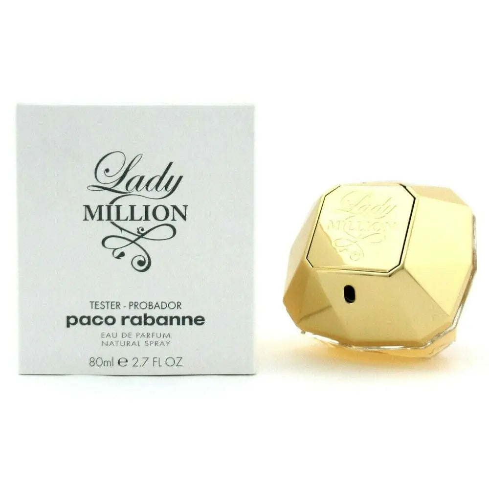 Lady One Million (Tester) By Paco Rabanne For Women 2.7oz EDP Spray - perfumesandrea