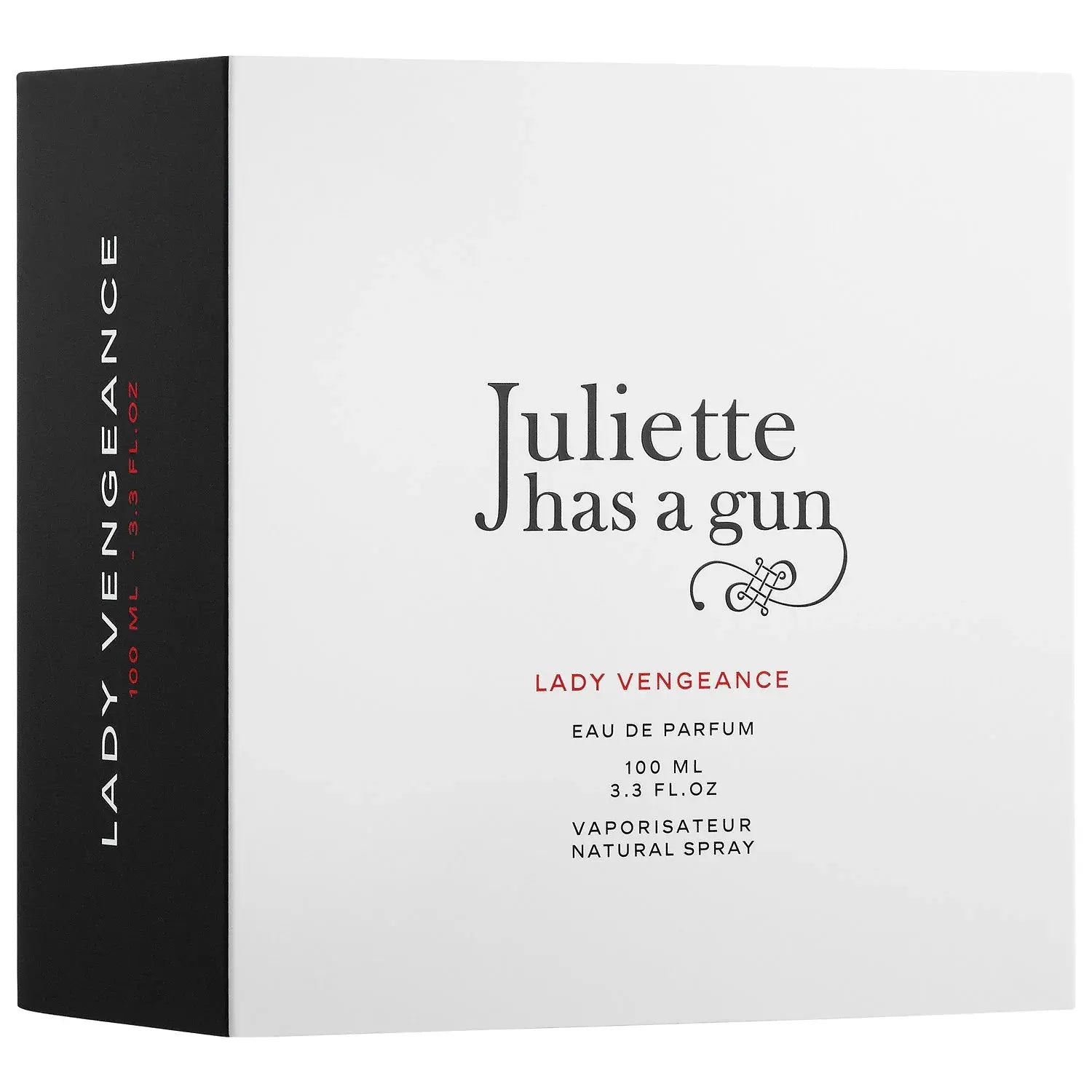 Lady Vengeance By Juliette Has A Gun packaging box