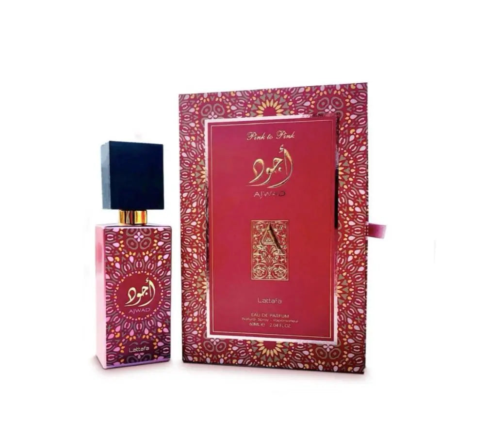 Lattafa Ajwad Pink To Pink Unisex 2.0 oz Eau De Parfum Spray - perfumesandrea