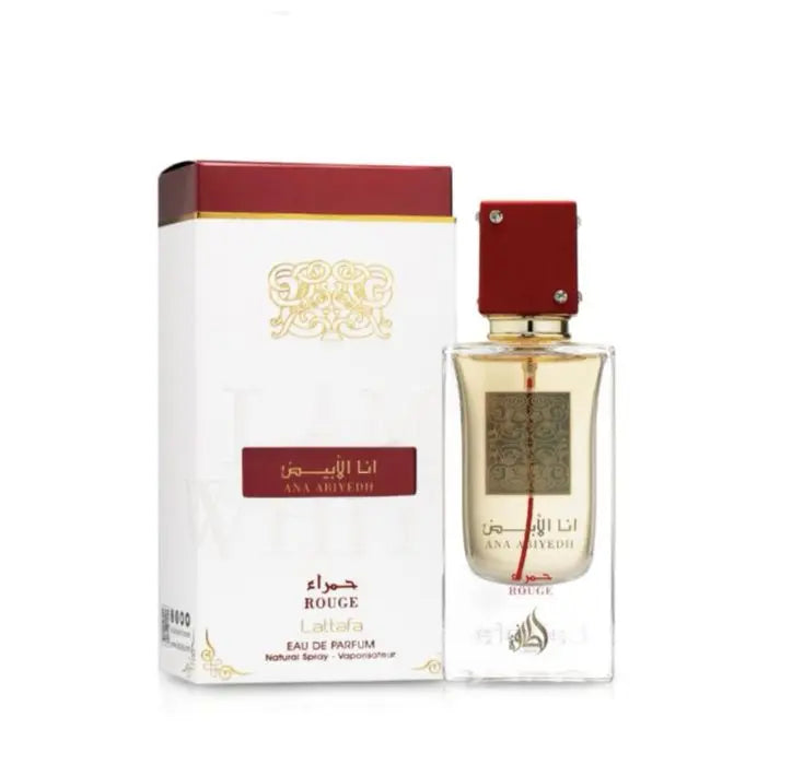 Lattafa Ana Abiyedh Rouge Unisex 2.03 oz EDP Spray - perfumesandrea