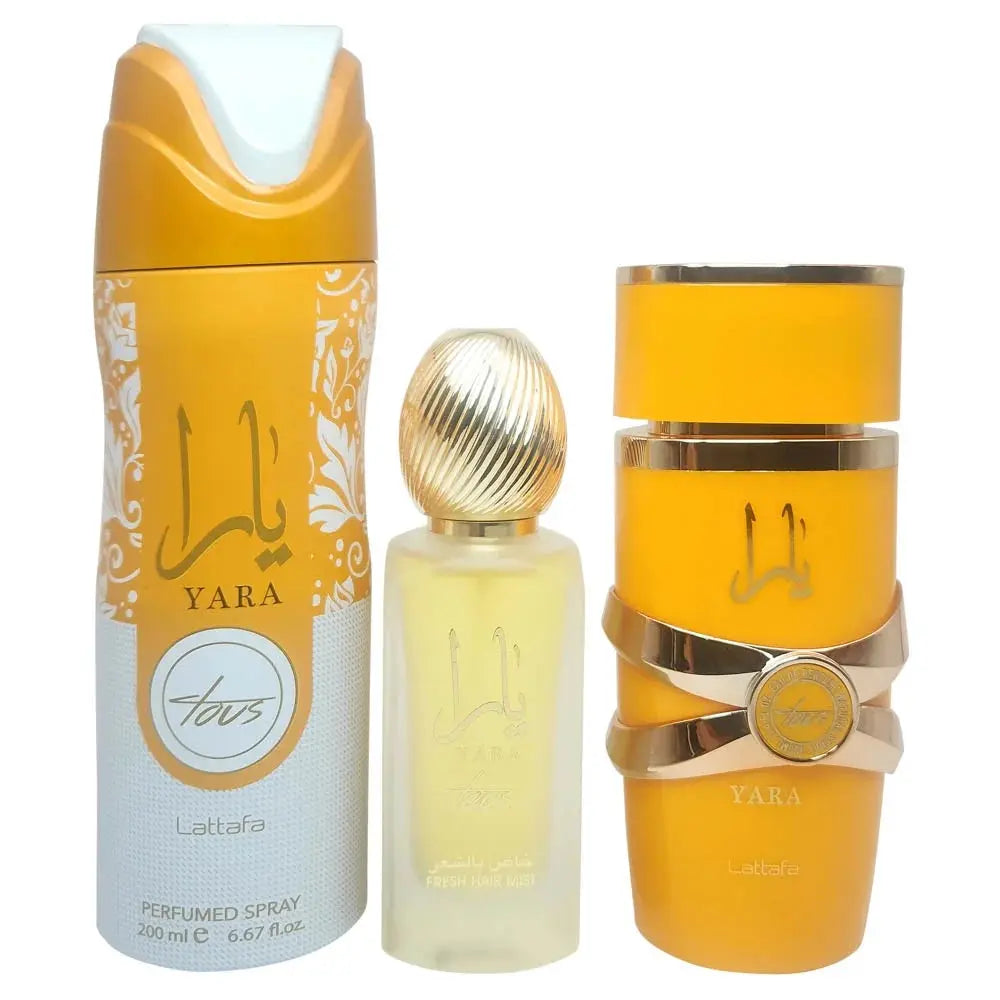 Lattafa Ladies Yara Tous 3pc Gift Set For Women Lattafa