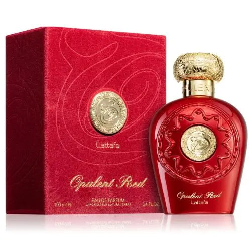 Opulent Red by Lattafa original box 3.4oz Eau de Parfum
