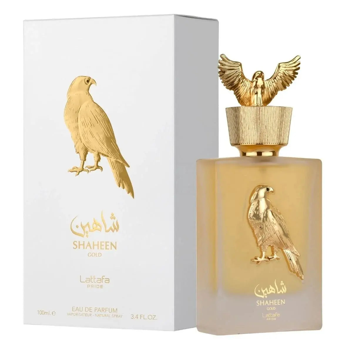 Shaheen Gold by Lattafa original box 3.4oz Eau de Parfum
