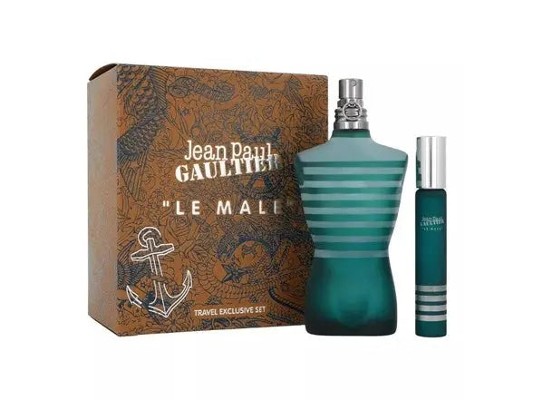 Le Male by Jean Paul Gaultier 2Pc Set 4.2oz Men EDT Spray
