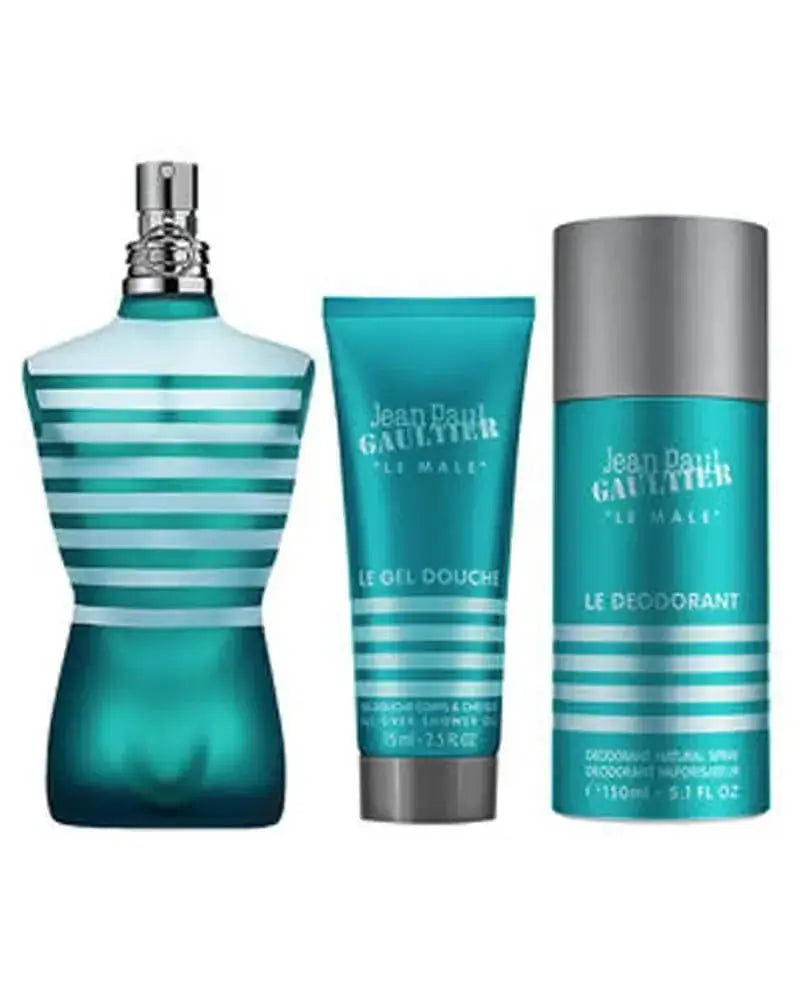 Le Male by Jean Paul Gaultier – Men’s 3Pcs EDT Gift Set