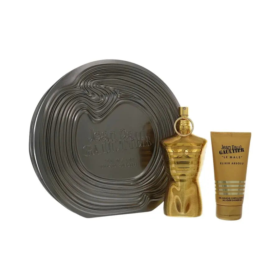 Le Male Elixir Absolu 2-Piece Set By Jean Paul Gaultier For Men 4.2oz Parfum Spray