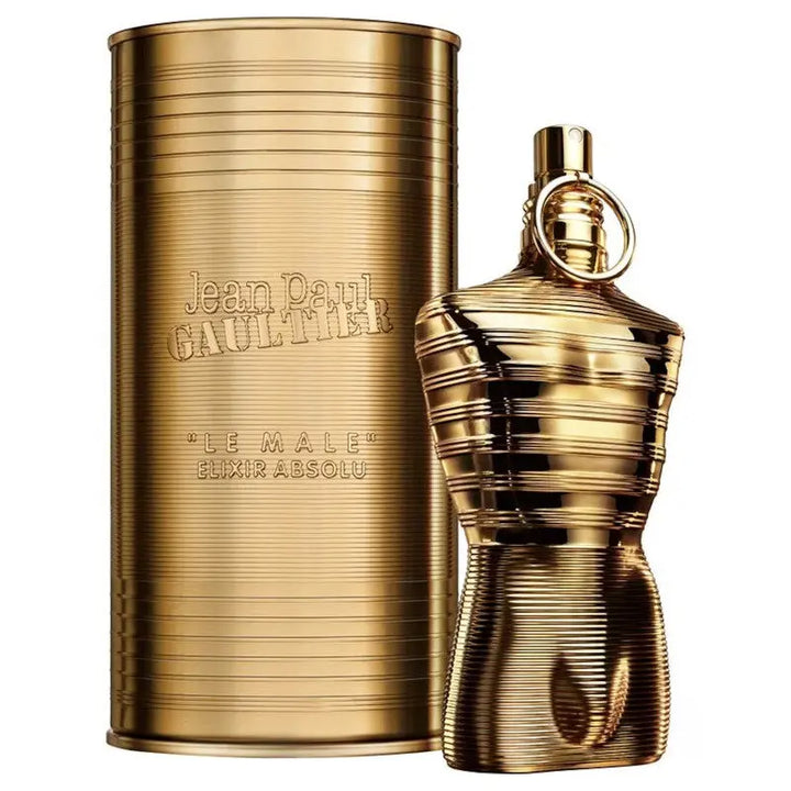 Le Male Elixir Absolu by Jean Paul Gaultier for Men 6.8oz EDP perfume bottle