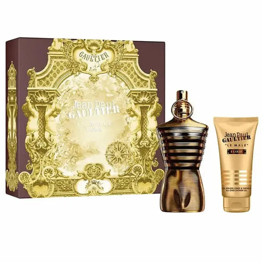 Le Male Elixir By Jean Paul Gaultier For Men 2Pcs Set Parfum Spray