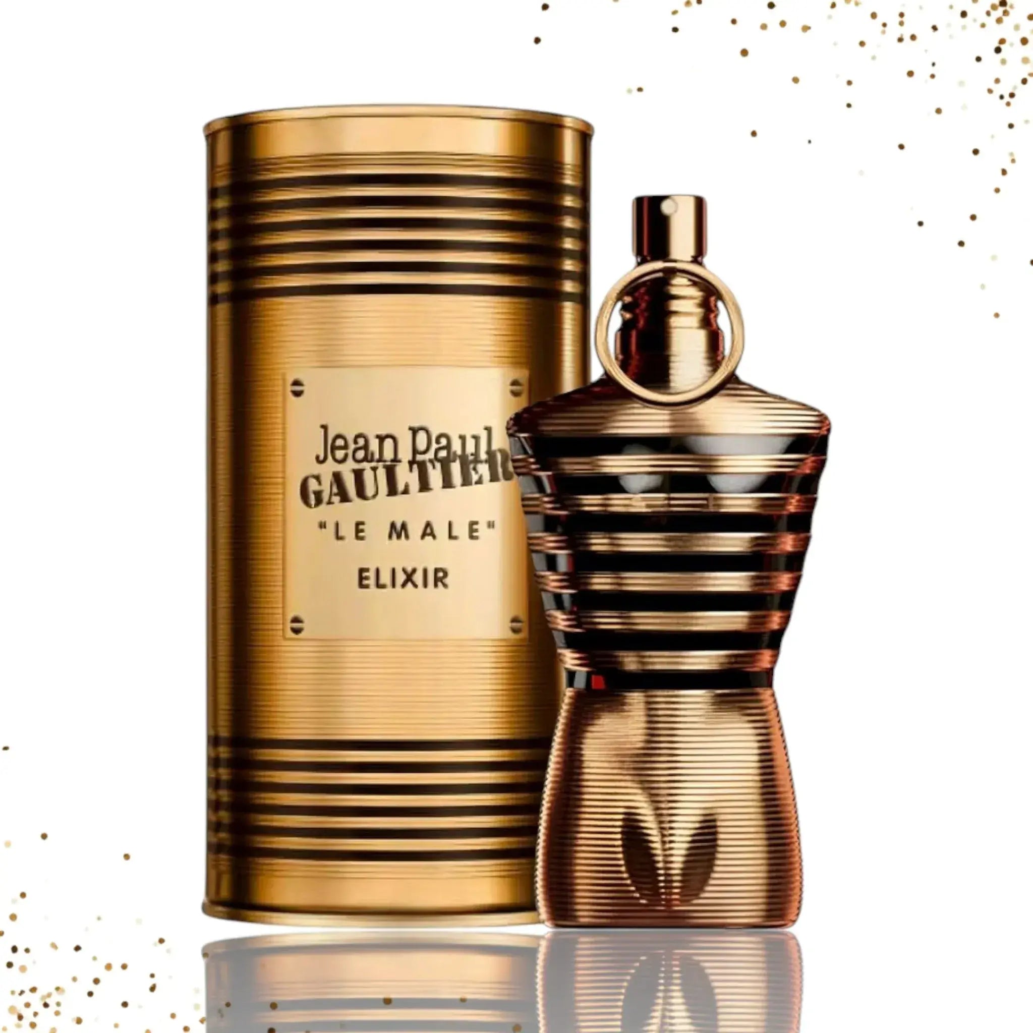 Le Male Elixir Jean Paul Gaultier tester 4.2oz parfum bottle