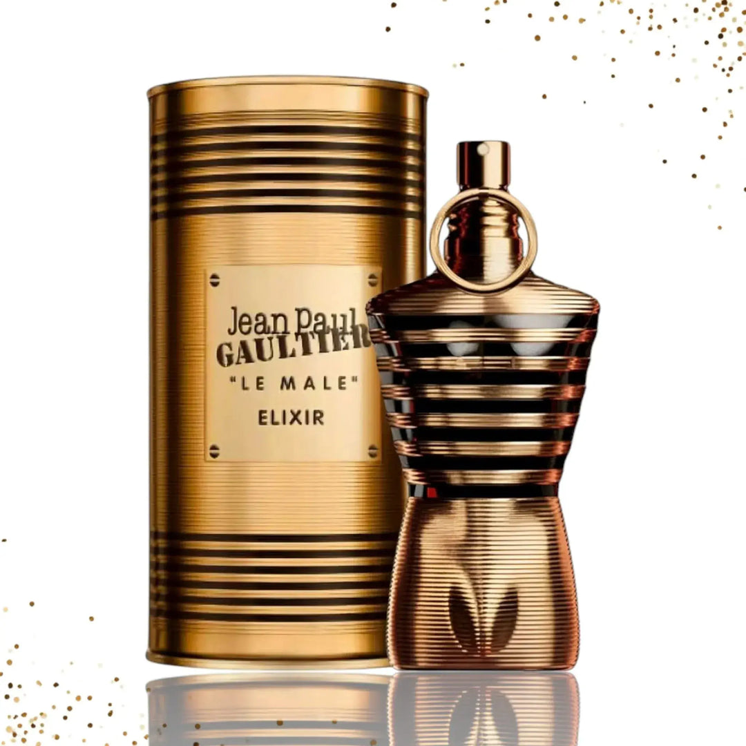 Le Male Elixir Jean Paul Gaultier tester 4.2oz parfum bottle