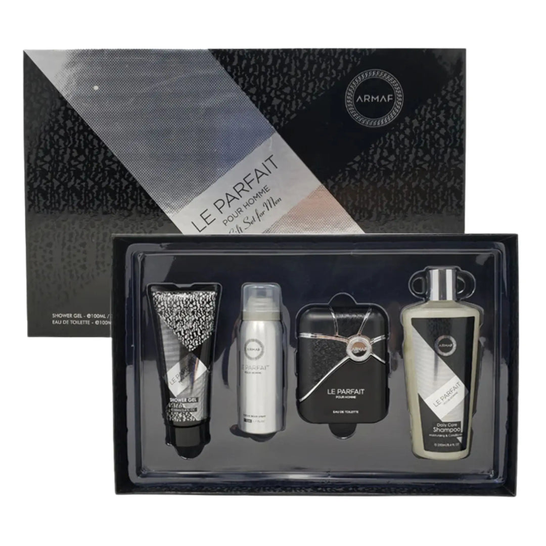 Le Parfait 4-Piece Set By Armaf For Men 3.4oz EDP Spray