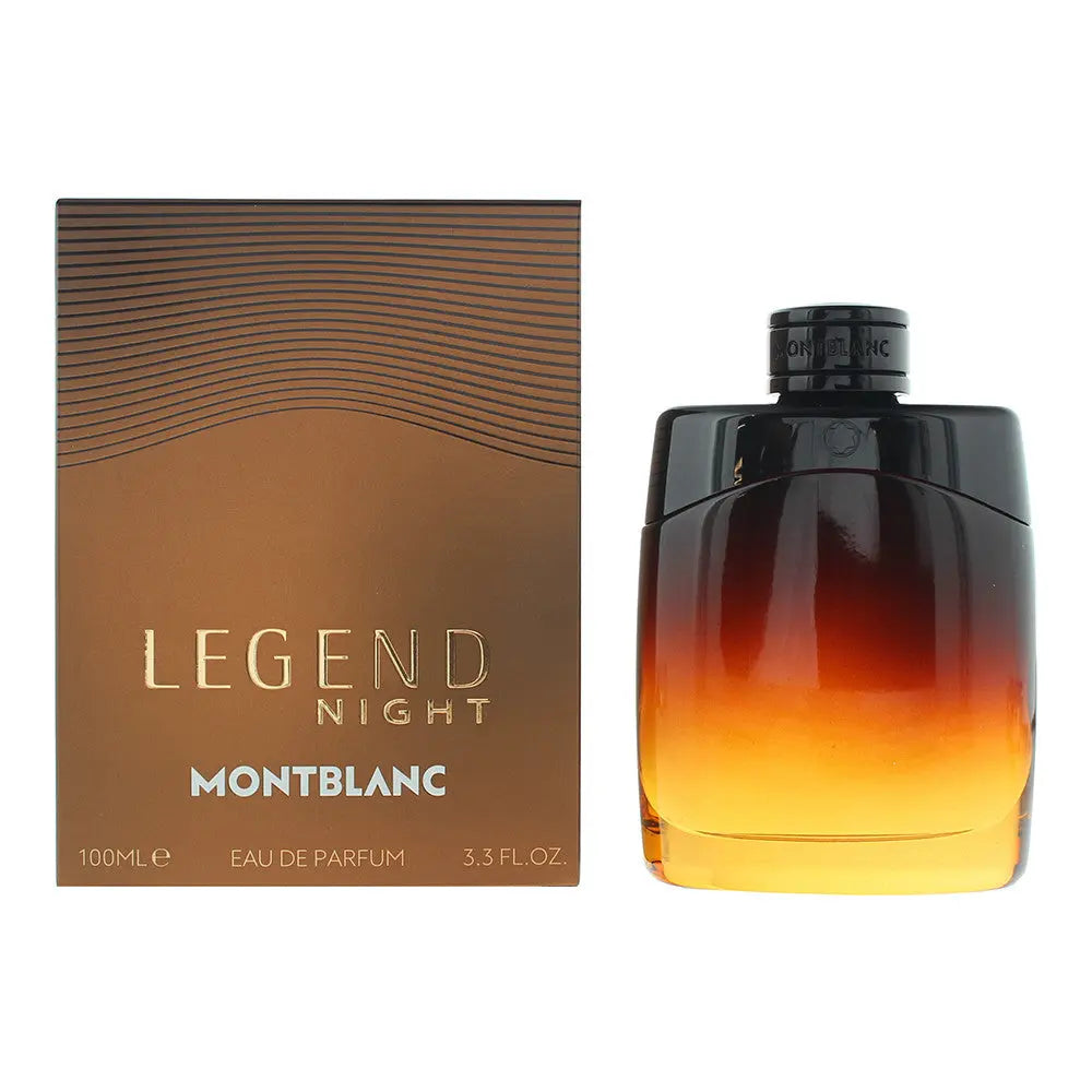 Legend Night By MontBlanc For Men 3.3oz EDP Spray Mont Blanc