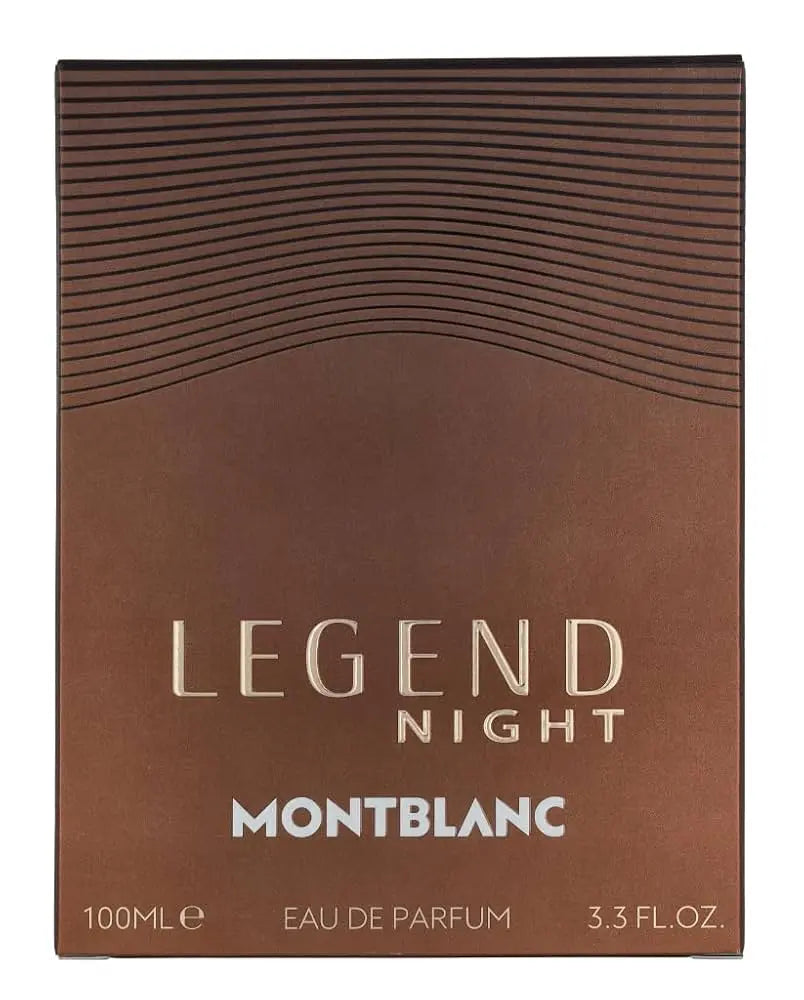 Legend Night By MontBlanc For Men 3.3oz EDP Spray Mont Blanc