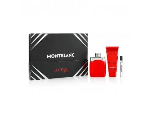 Lengend Red By Montblanc For Men 3Pcs Set EDP Spray Montblanc
