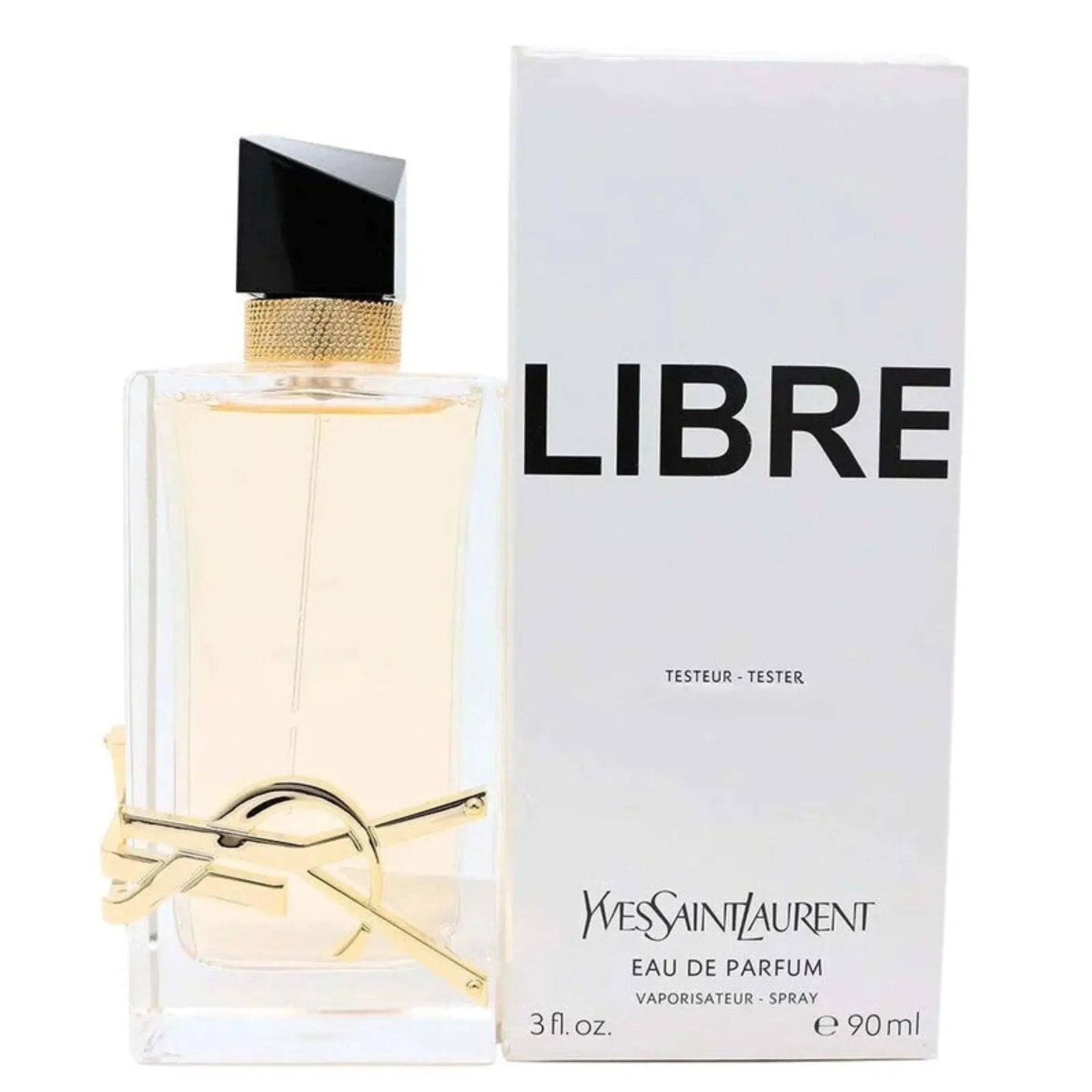 Libre by Yves Saint Laurent 3.0oz Eau de Parfum Tester packaging