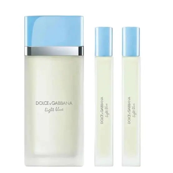 Light Blue by Dolce &amp; Gabbana 3-piece perfume gift set for women