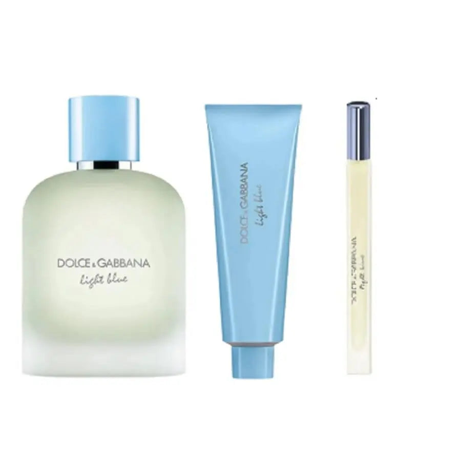 Light Blue D&G gift set original packaging 3 pieces