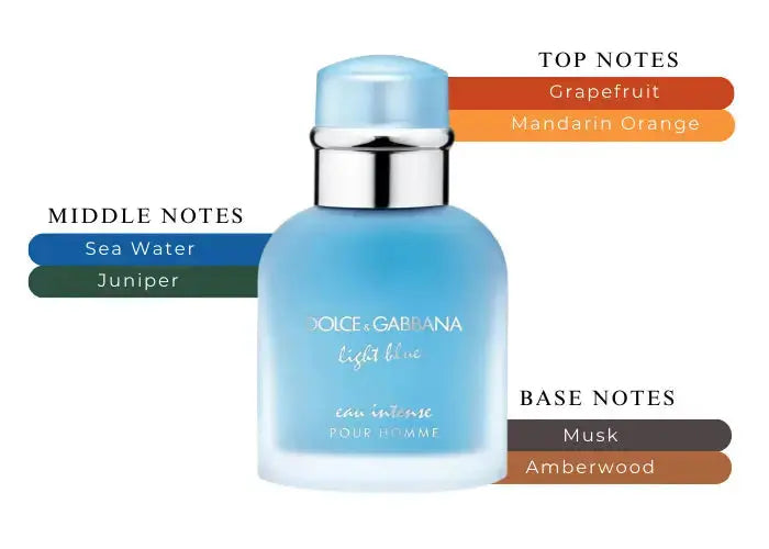 Light Blue Eau Intense by Dolce & Gabbana long-lasting summer scent for men