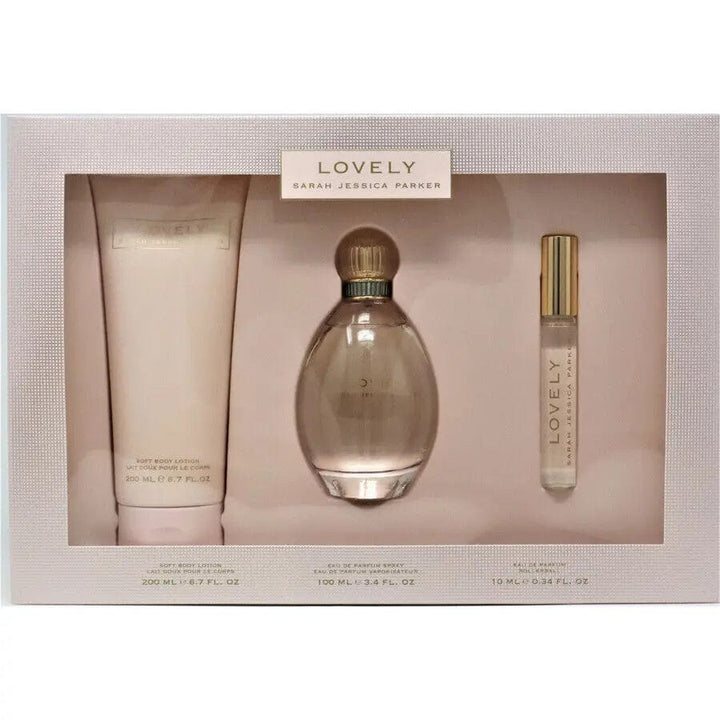 Sarah Jessica Parker Lovely 3pc Women’s Gift Set Eau de Parfum
