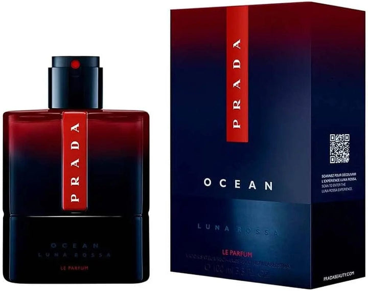 Luna Rossa Ocean By Prada Parfum 3.3oz Men Spray