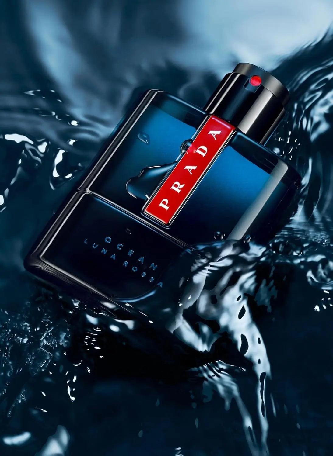 Prada Luna Rosa Ocean For Men 3.3 oz EDT Spray  bottle detail
