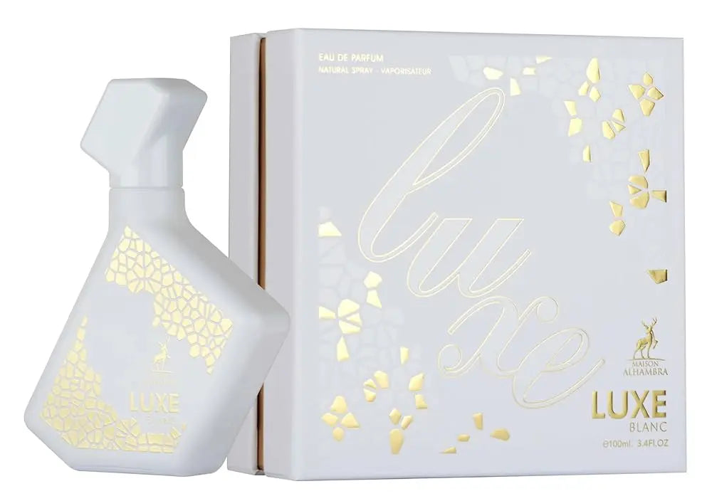 Luxe Blanc By Maison Alhambra For Men 3.4oz EDP Spray Maison Alhambra