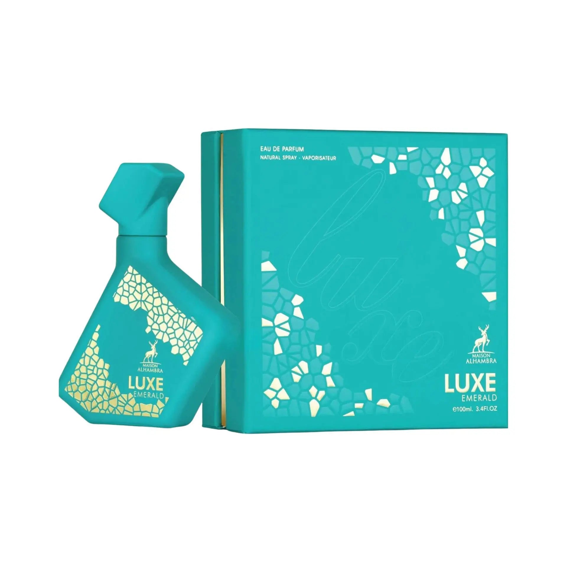 Luxe Emerald By Maison Alhambra For Unisex 3.4oz EDP Spray Maison Alhambra