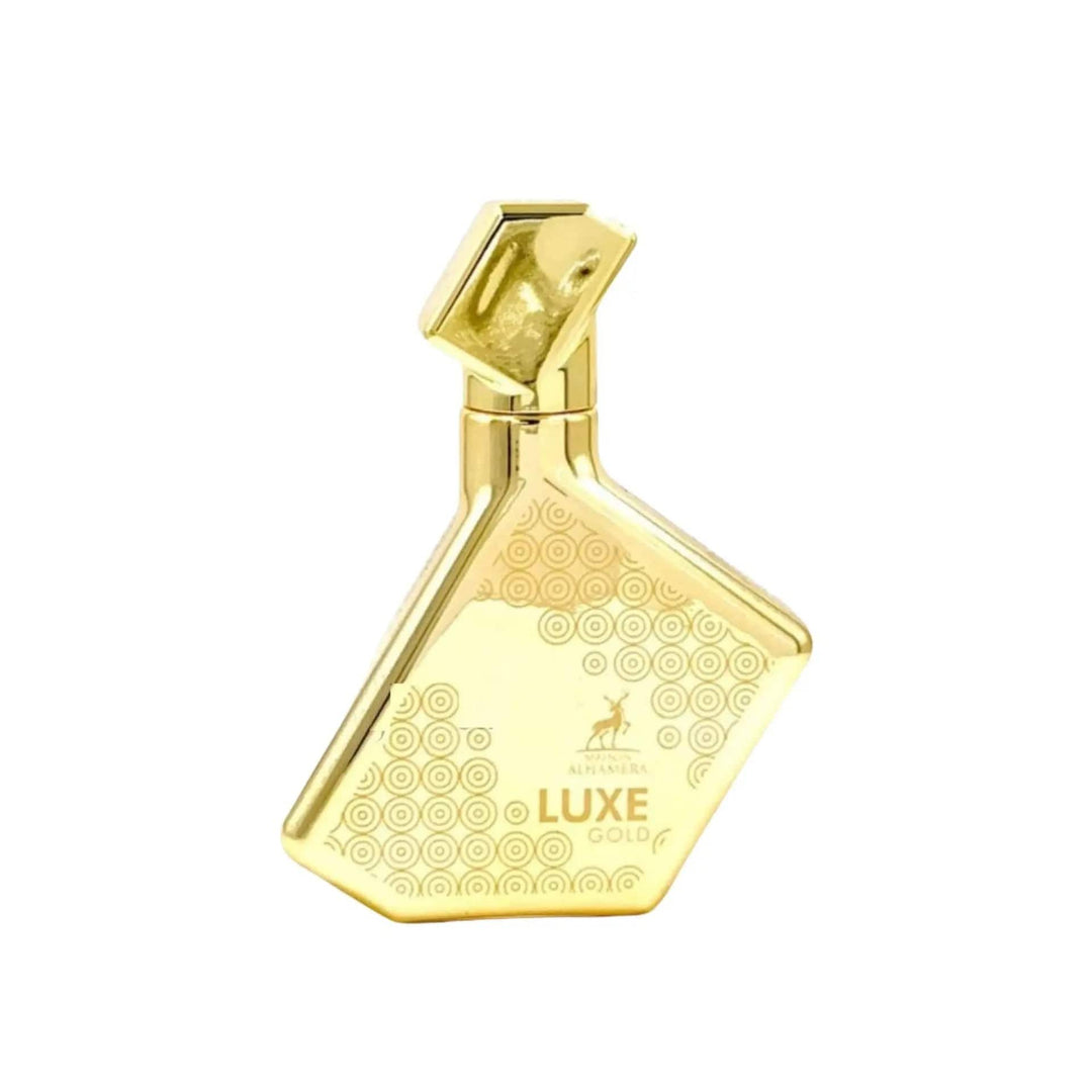 Luxe Gold By Maison Alhambra For Unisex 3.4oz EDP bottle detail