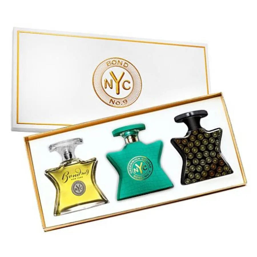 Luxury Trio By Bond No. 9 - Men's 3Pcs Gift Set EDP Spray.