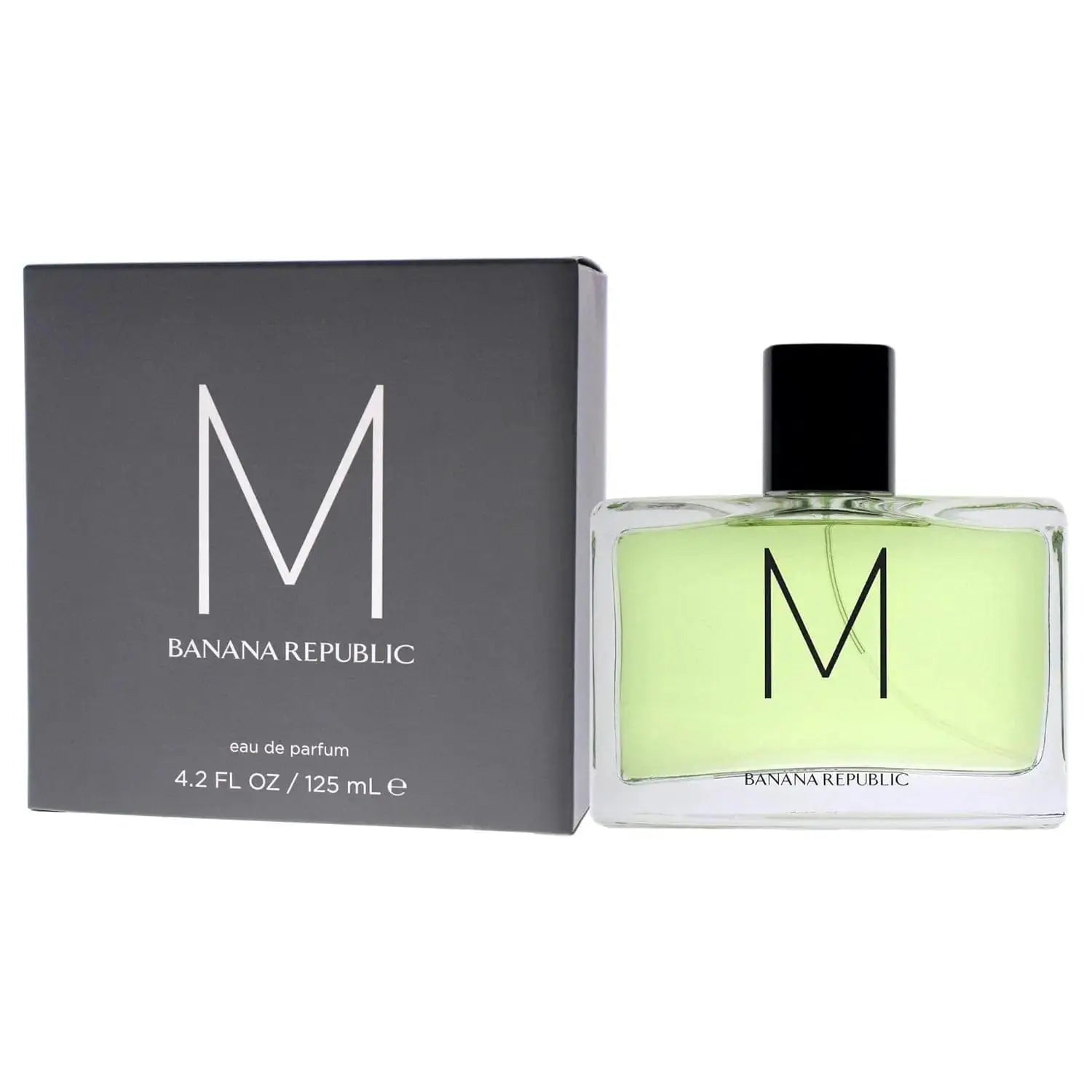 Banana Republic M EDP bottle and box detail