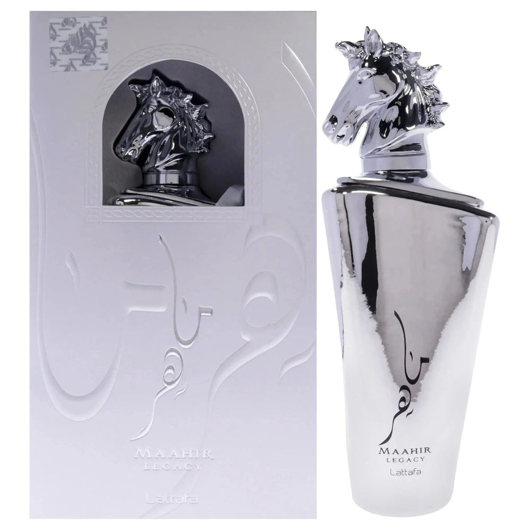 Maahir Legacy By Lattafa For Men 3.4oz EDP Spray Lattafa