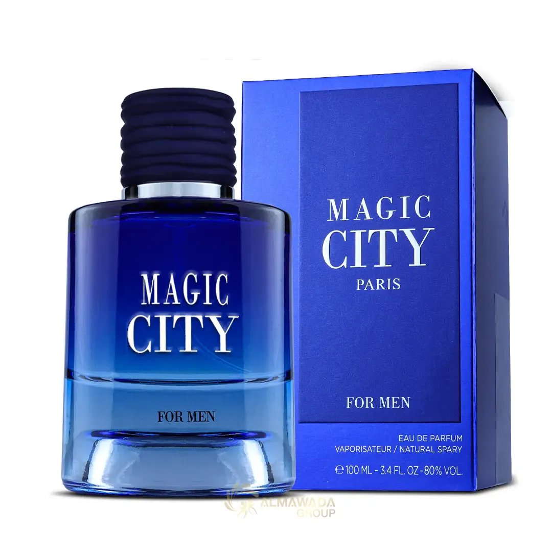 Magic City By Elysees Fashion For Men 3.4oz EDP Spray