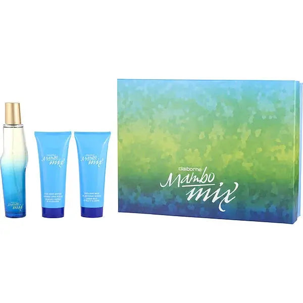 Mambo Mix By Liz Claiborne For Men (3pc Gift Set) Liz Claiborne