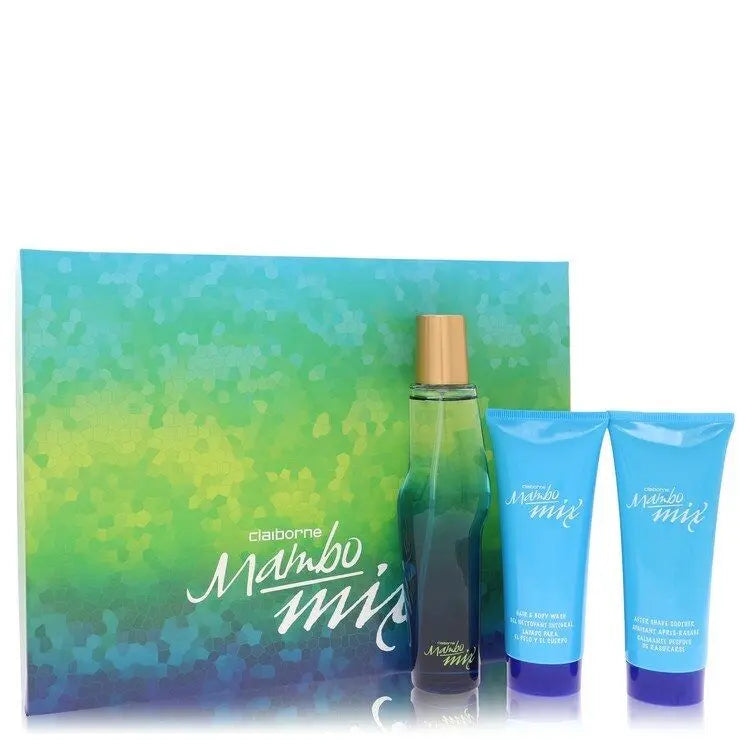 Mambo Mix By Liz Claiborne For Men (3pc Gift Set) Liz Claiborne