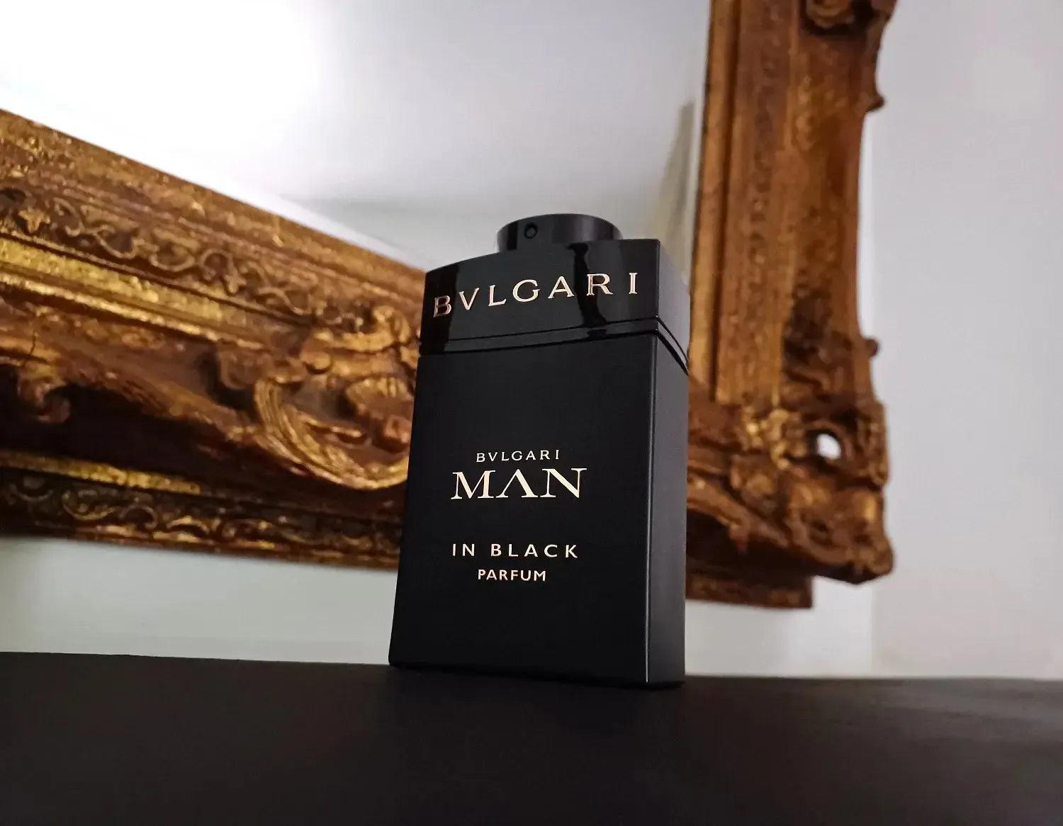 Man Black Parfum by Bvlgari for Men 3.4oz EDP perfume bottle