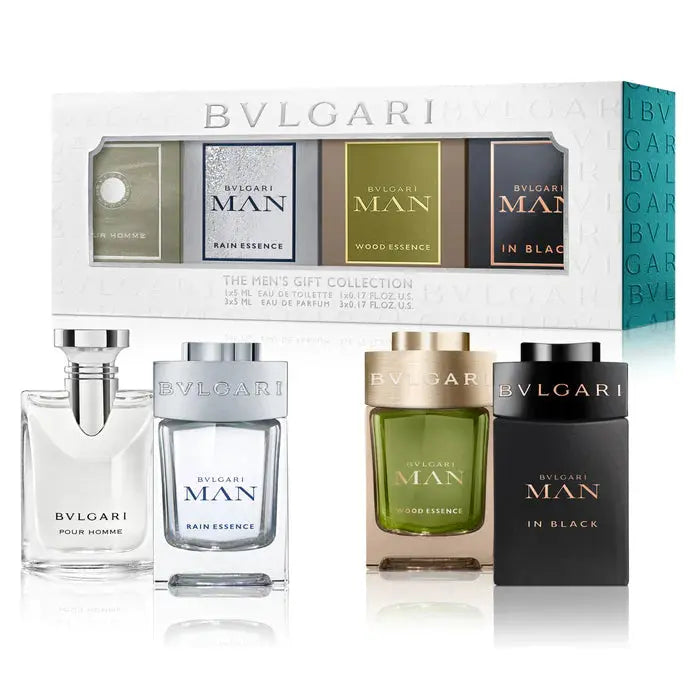 Man Collection by Bvlgari - Men's 4Pcs Gift Set EDP.
