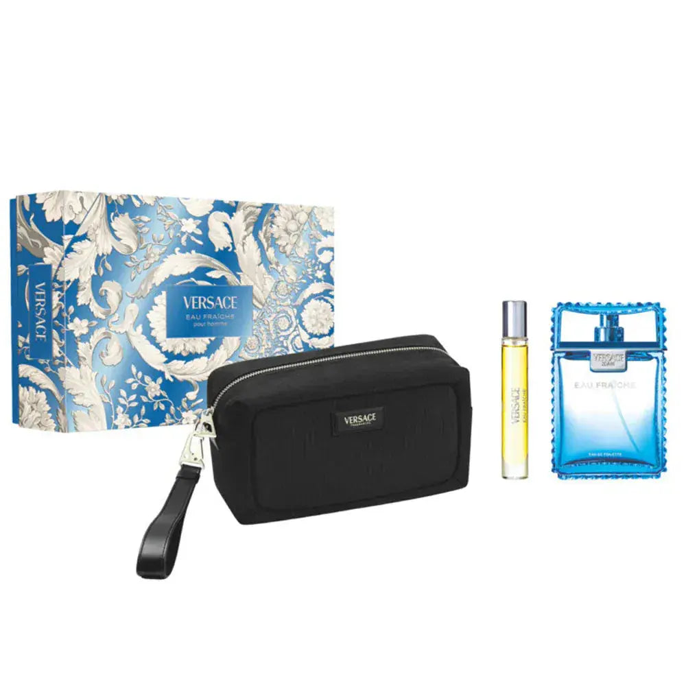 Man Eau Fraiche by Versace - For Men 3Pcs Gift Set EDT