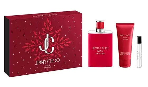Jimmy Choo Man Extreme 3Pc Set 3.4oz EDP Spray for men
