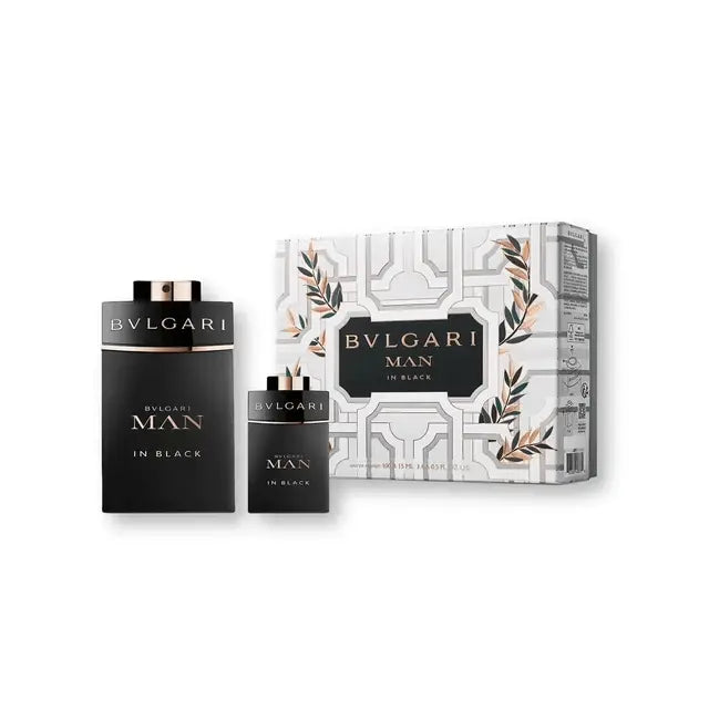 Man In Black by Bvlgari - For Men 2Pcs Gift Set EDP 