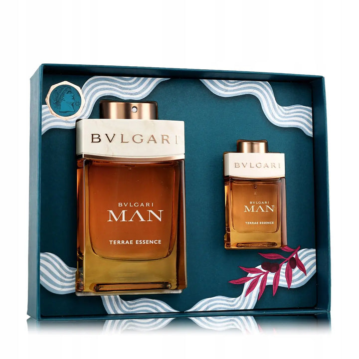 Man Terrae Essence By Bvlgari For Men 2Pcs Set EDP Spray Bvlgari