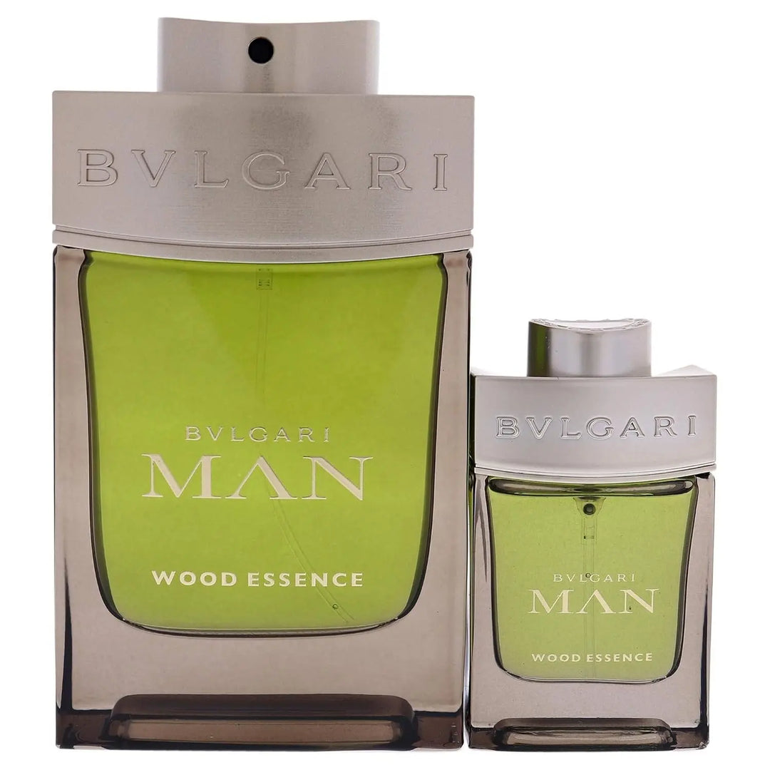 Man Wood Essence By Bvlgari For Man 2Pcs Set EDP Spray Bvlgari