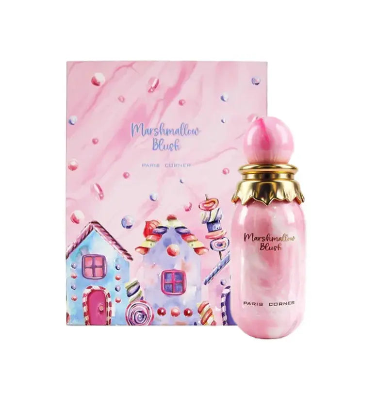 Marshmallow Blush by Paris Corner for Women 3.4oz EDP perfume bottle
