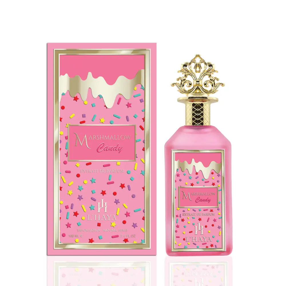 Marshmallow Candy by L'haya original box 3.4oz Eau de Parfum