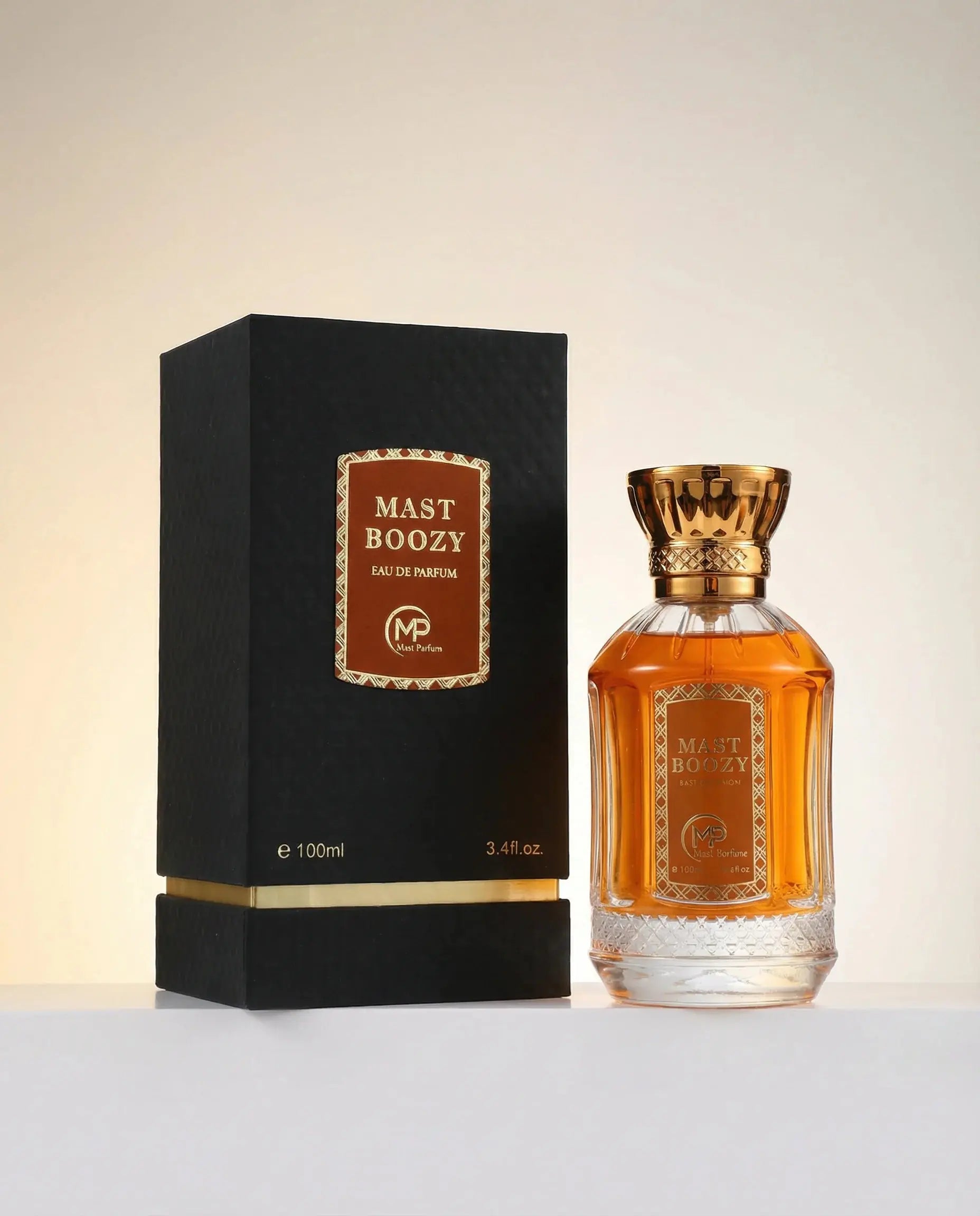 Master Boozy by Bharara original box 3.4oz Eau de Parfum

